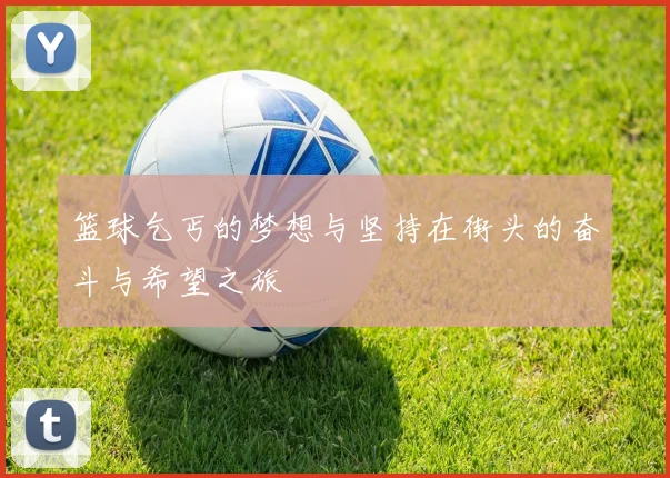 篮球乞丐的梦想与坚持在街头的奋斗与希望之旅